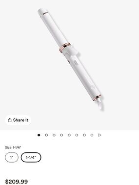 T3 Automatic 1 1/4 inch Curling Wand